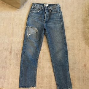AGOLDE jeans dark wash